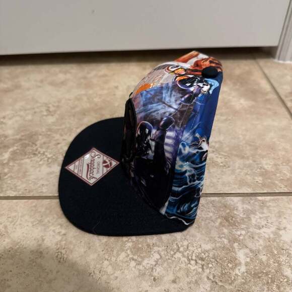 Star Wars Rebel Imperial Logos Split Snapback Hat - Picture 4 of 4